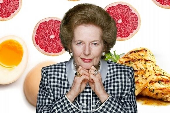 Margaret Thatcher dan dietnya