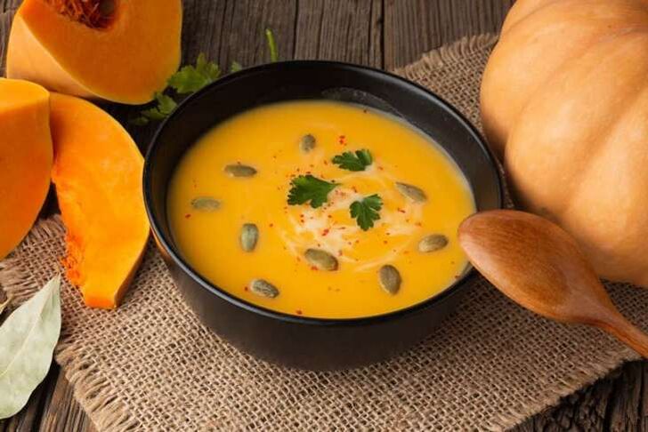 Sup puri labu dalam diet anda menggalakkan penurunan berat badan yang berkesan