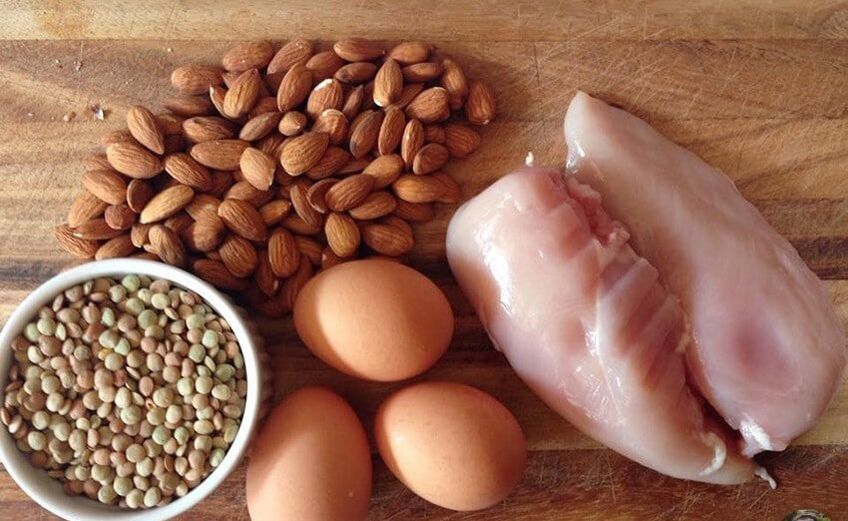 Suapan protein