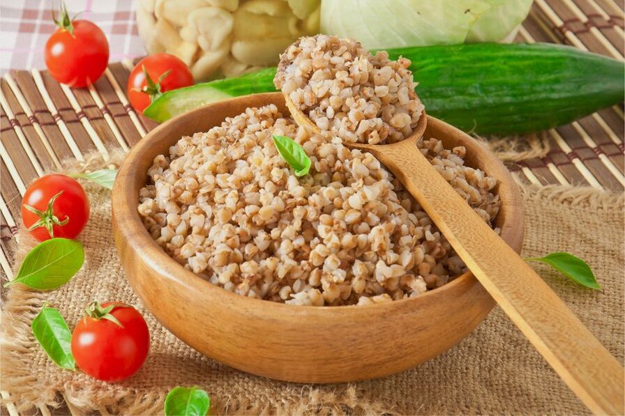 Buckwheat bubur